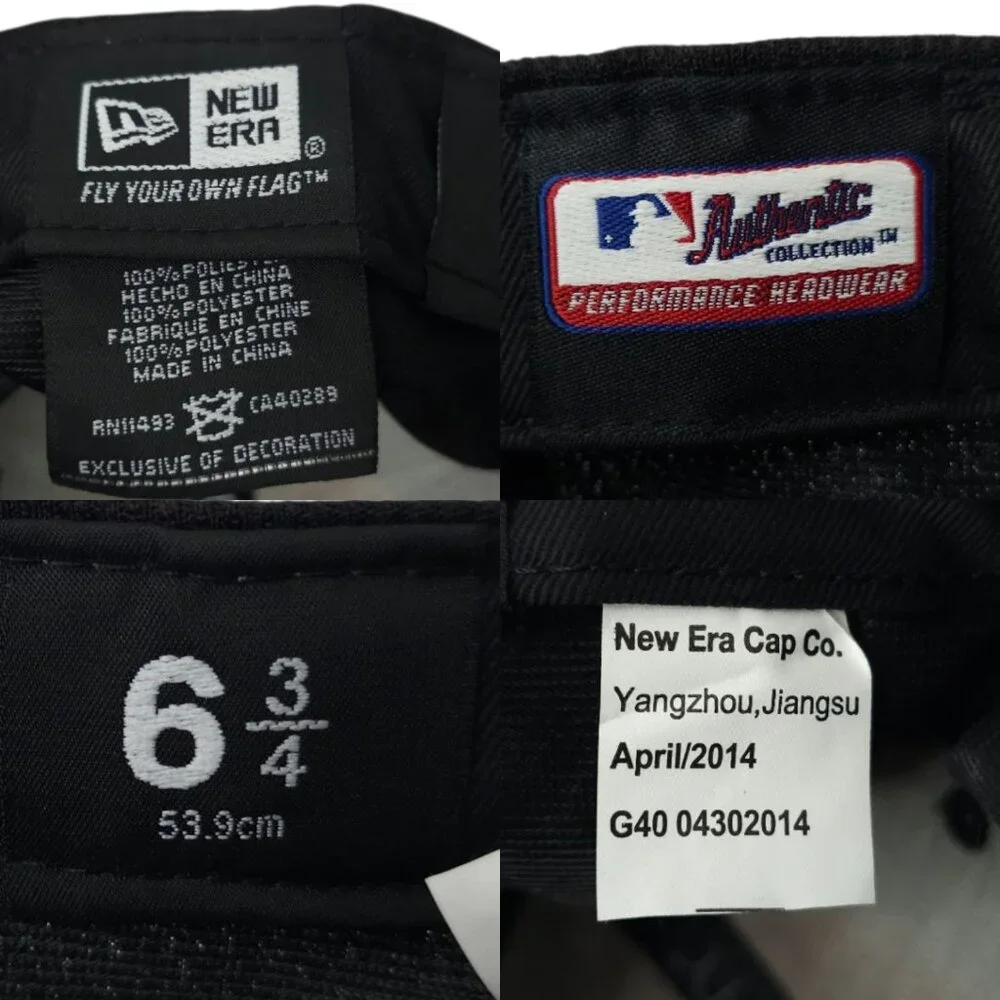 New Era 59Fifty San Francisco Giants Cap Size 6 3/4 Fitted Hat MLB Baseball